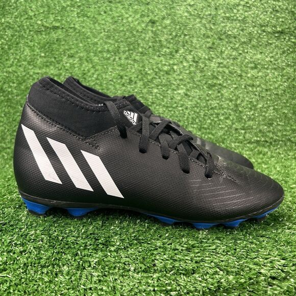 Adidas Predator Youth Soccer Cleats Boys Sz 6 Black Futbol Athletic Shoes HR1901 - Picture 3 of 14